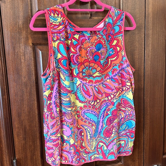 Lilly Pulitzer Silk Tank Top - Picture 2 of 5